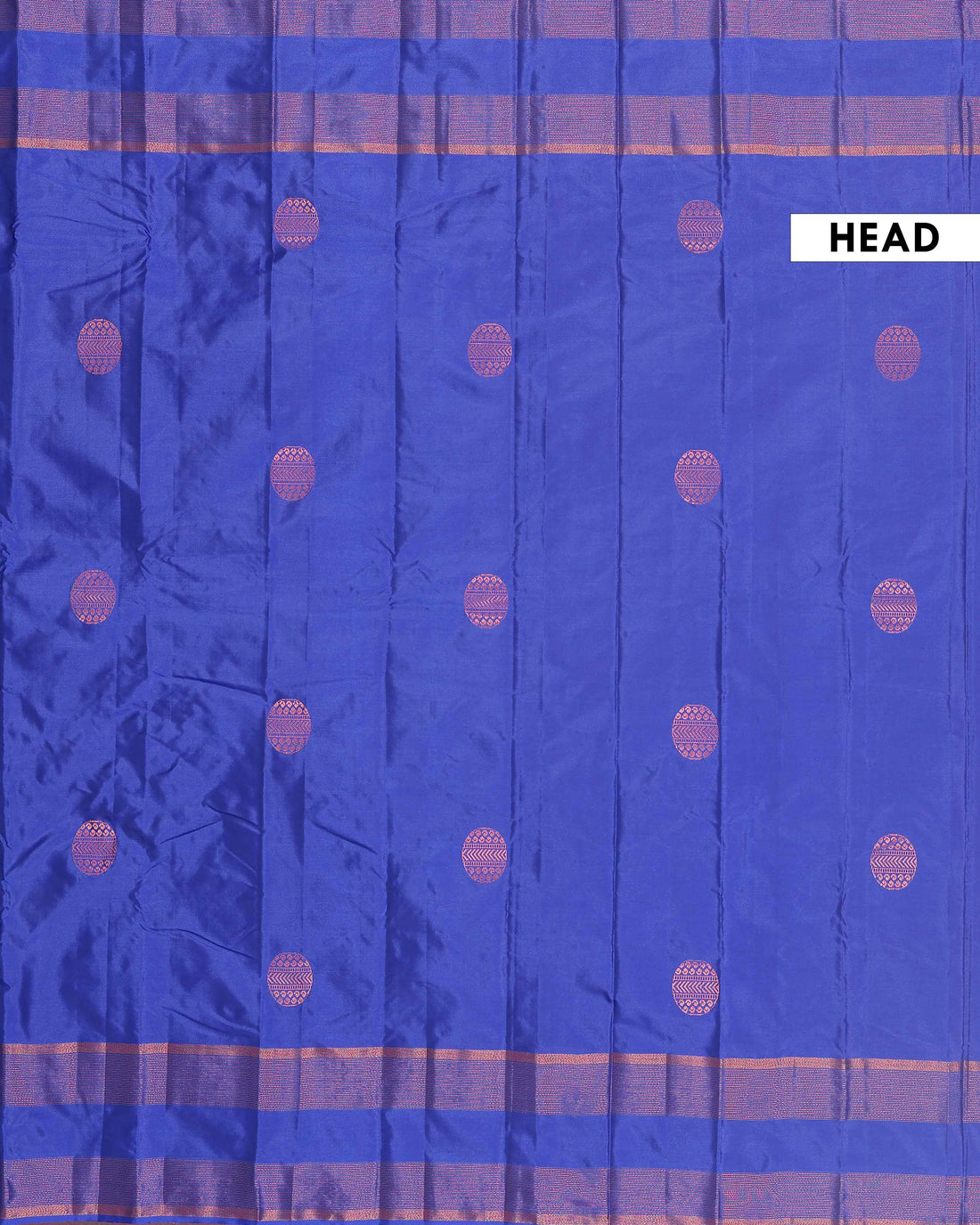 Exquisite Soft Silk Saree with Woven Zari Motifs and Contrasting Border - Blue