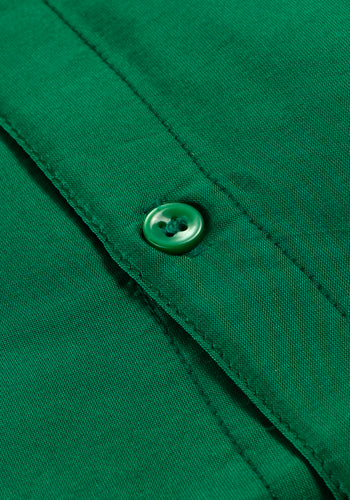 Green Colour Silk Cotton Dhoti & Shirt Set Online