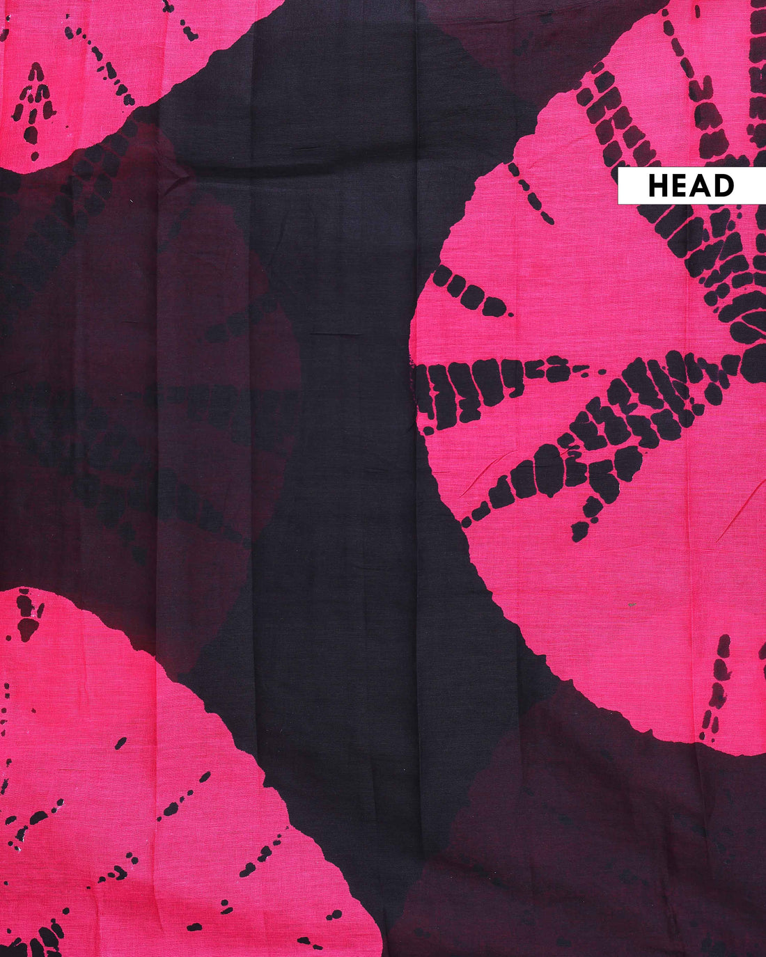 Handcrafted Mulmul Cotton Saree with Tie-Dye Inspired Splatter Print - Black