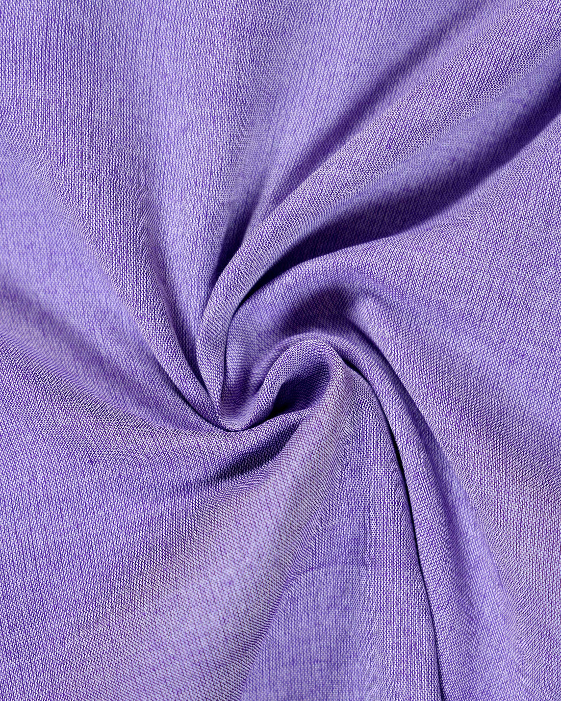 Handloom Khadi Cotton Saree with Contrast Printed Blouse and Tassel Accents - Lavender