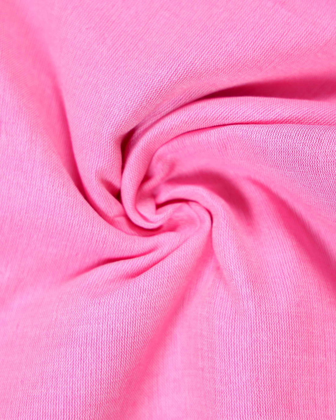 Handloom Khadi Cotton Saree with Contrast Printed Blouse and Tassel Accents - Pink