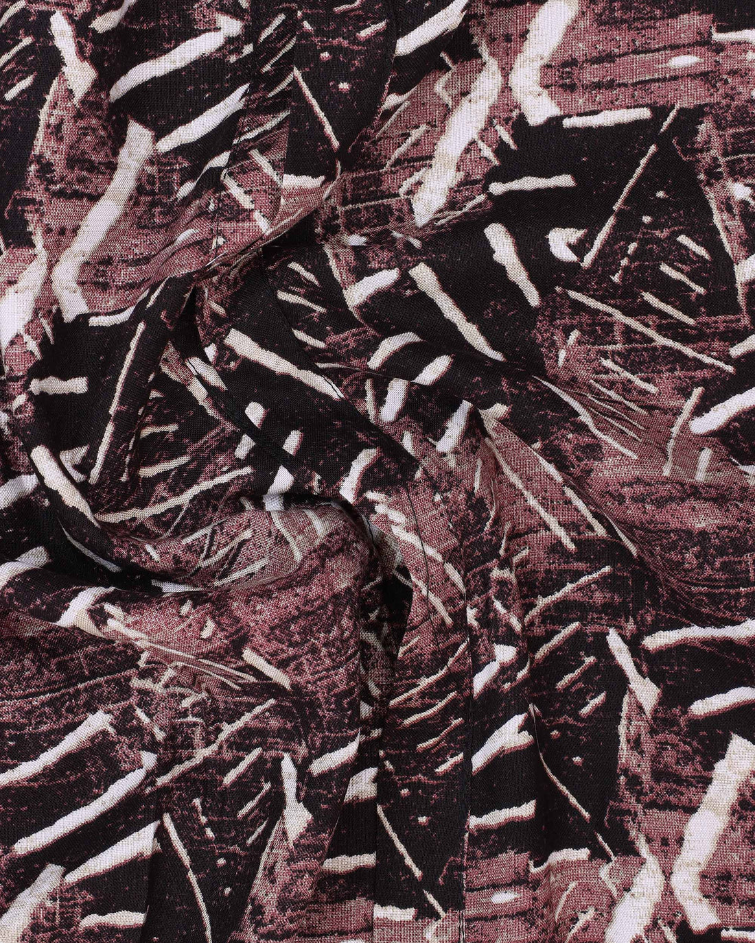 Maternity Wear - Multi Abstract Geometric Print Button-Down Women's Feeding Top