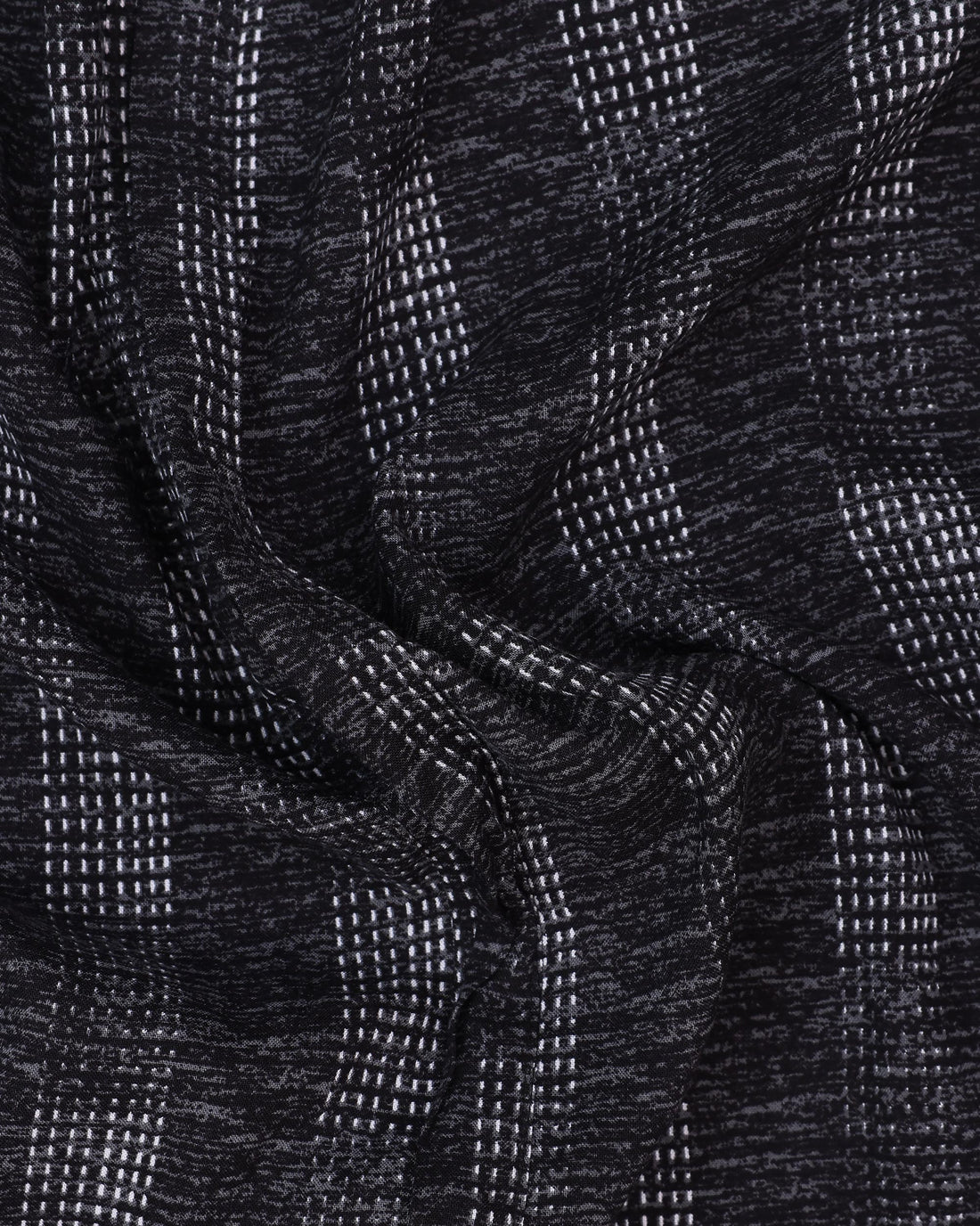 Maternity Wear - Grey Textured Speckle Print Women's Feeding Top