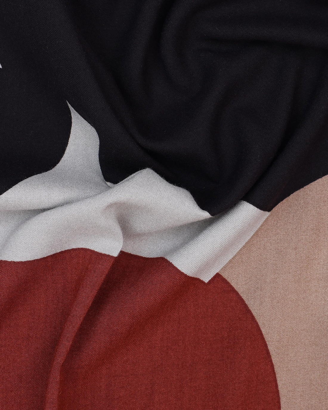 Maternity Wear -Multi Modern Abstract Color Block Button-Down Women's  Feeding Top