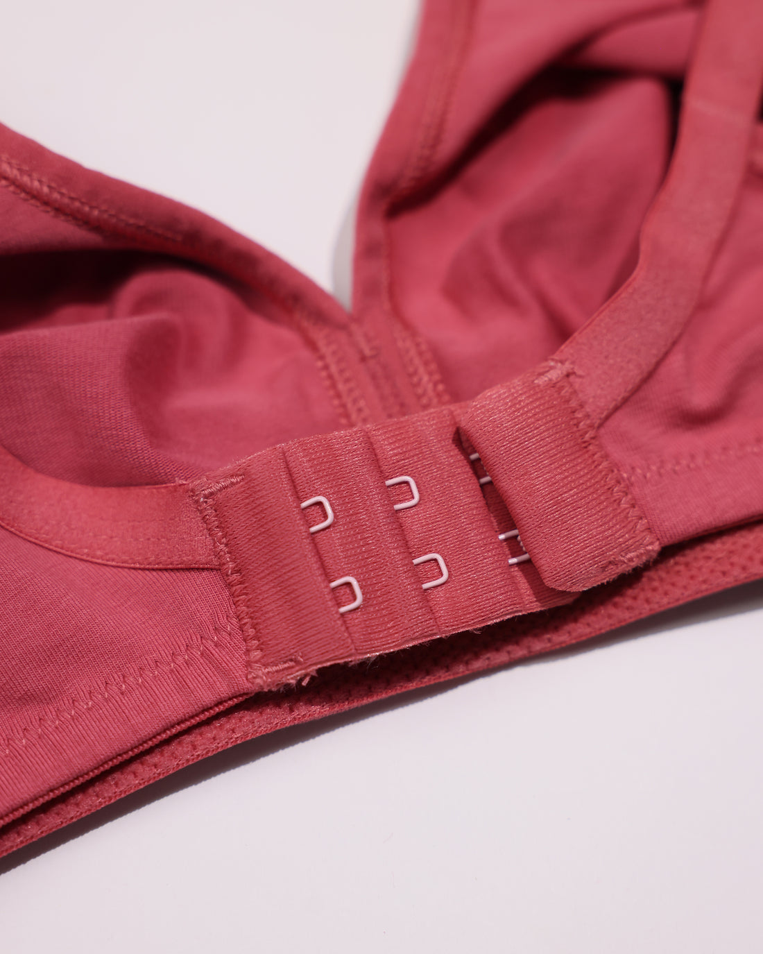 Seamless Non-Wired Everyday Support Bra - Coral Pink