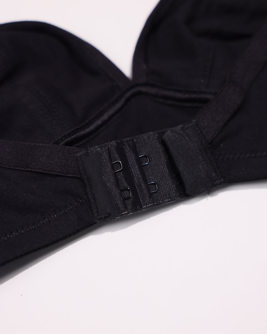 Seamless Non-Wired Everyday Support Bra - Black