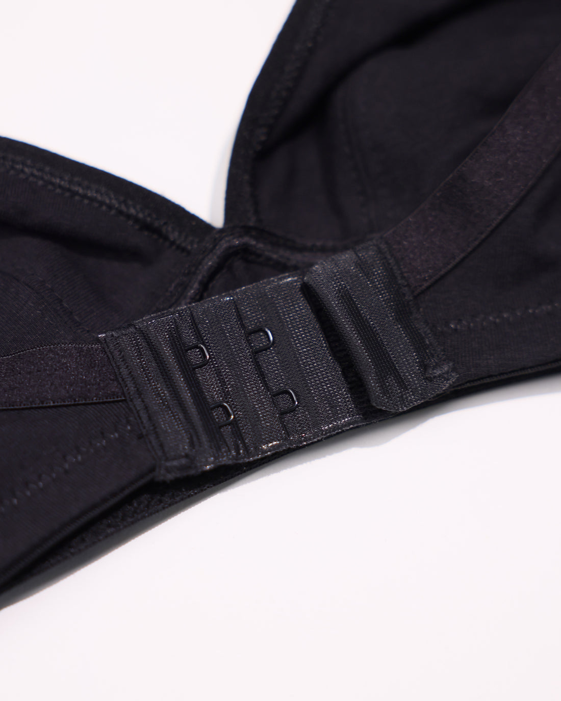 Seamless Non-Wired Everyday Support Bra - Black