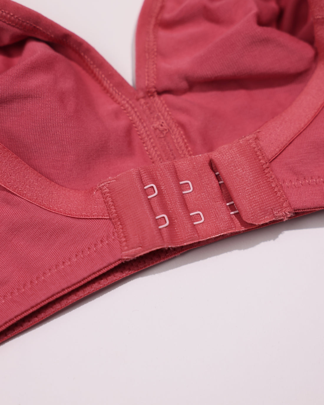 Seamless Non-Wired Everyday Support Bra - Coral Pink