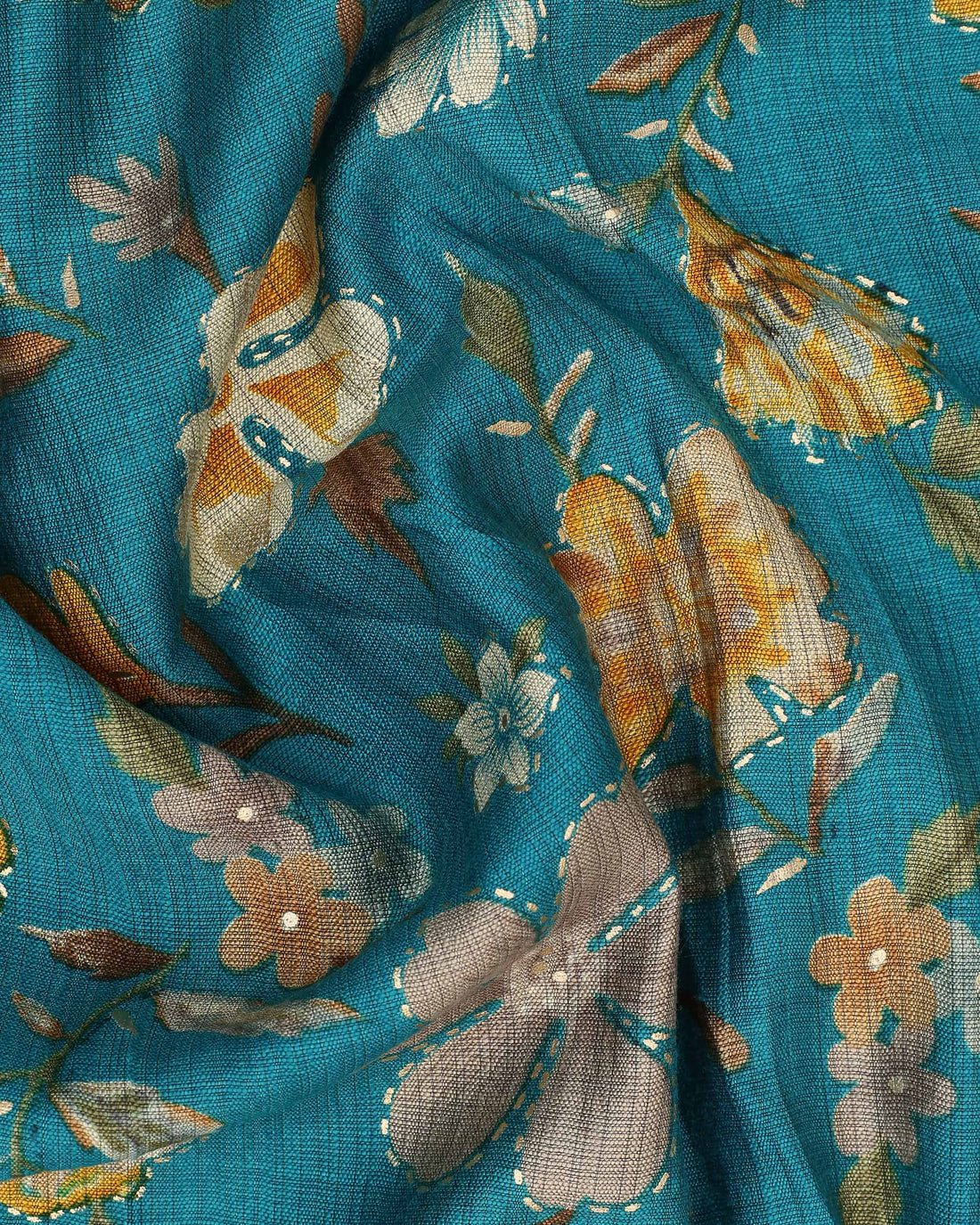 Maternity Wear - Elegant Green Floral Print Button-Down Women's Feeding Top