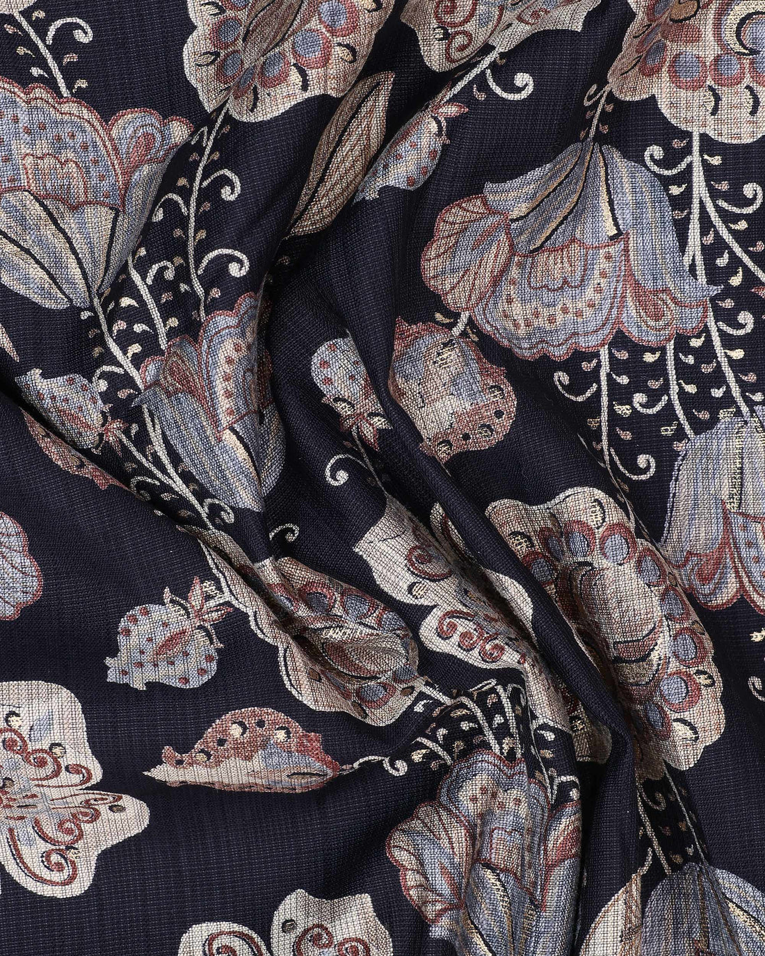 Maternity Wear  - Elegant Black Floral Print Button-Down Women's Feeding Top