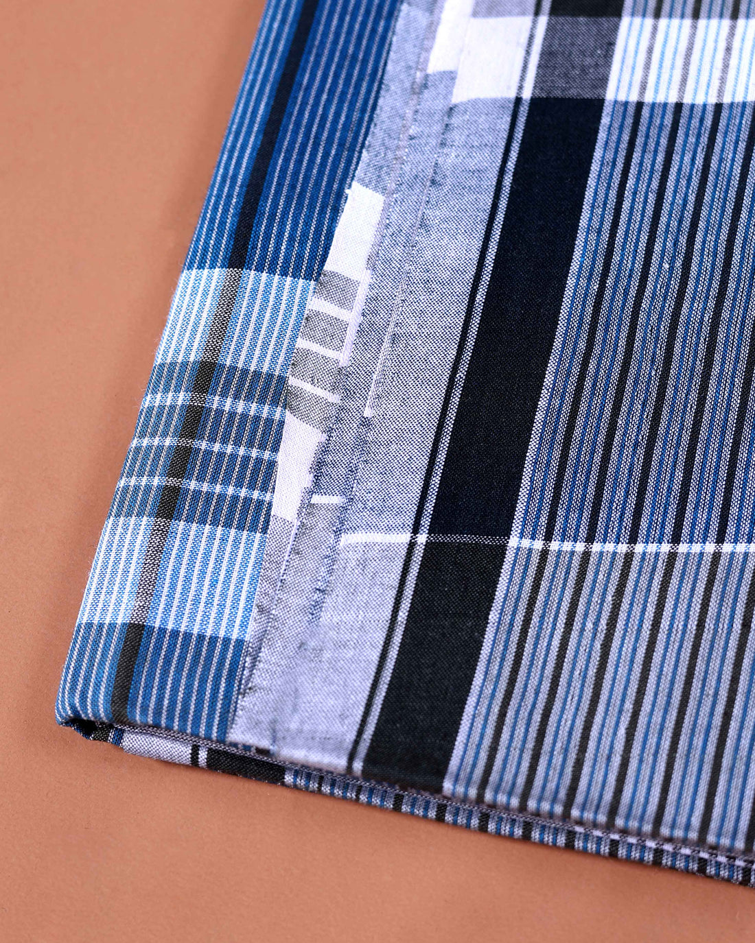 Jkt Brand Men's Premium Cotton Striped Lungi Stitched - Multi-jkt-six