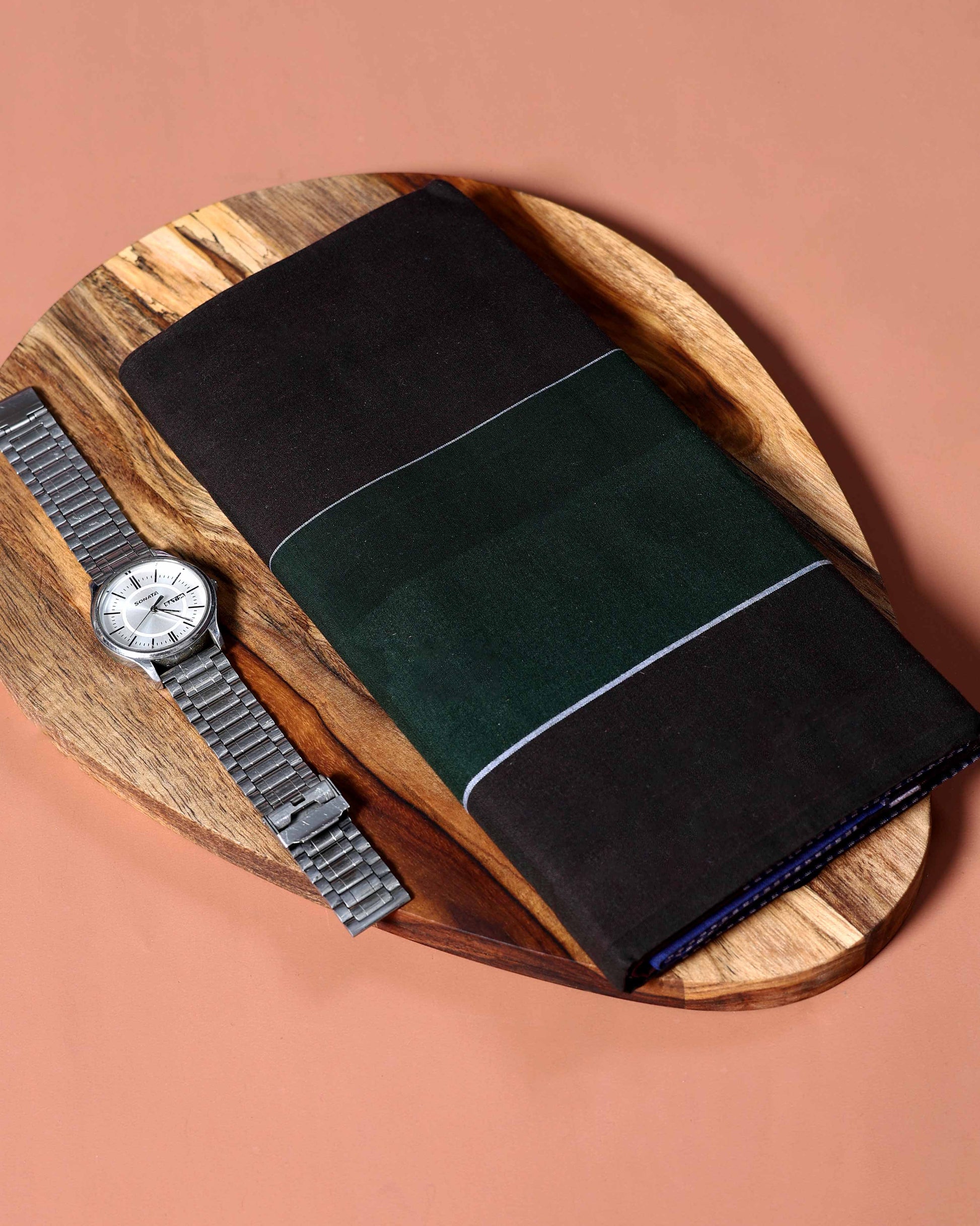 Jkt Brand Men's Premium Cotton Striped Lungi Stitched - Multi