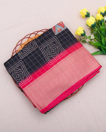 Black Color Dola Saree