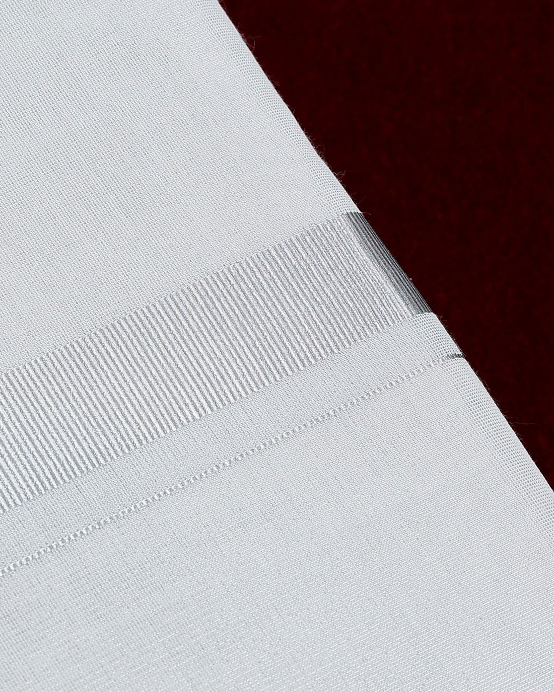 Men's Ramraj Cotton Dhoti with Elegant Silver Zari Border - Silver