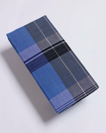 Sangu Brand Multi Checkered 2.10 m Stitched Lungi