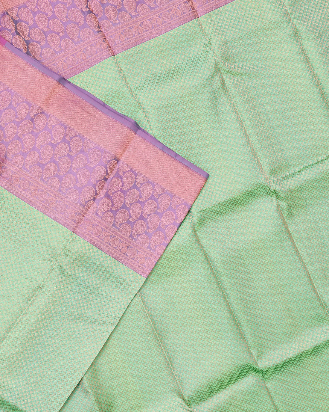 Niranjana Silk Saree with Intricate Zari Weave and Traditional Motifs - Green