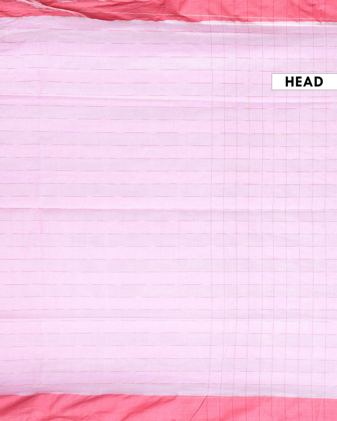 Traditional Ikkat Cotton Saree with Checked Body Design and Intricate Woven Pallu - Pink