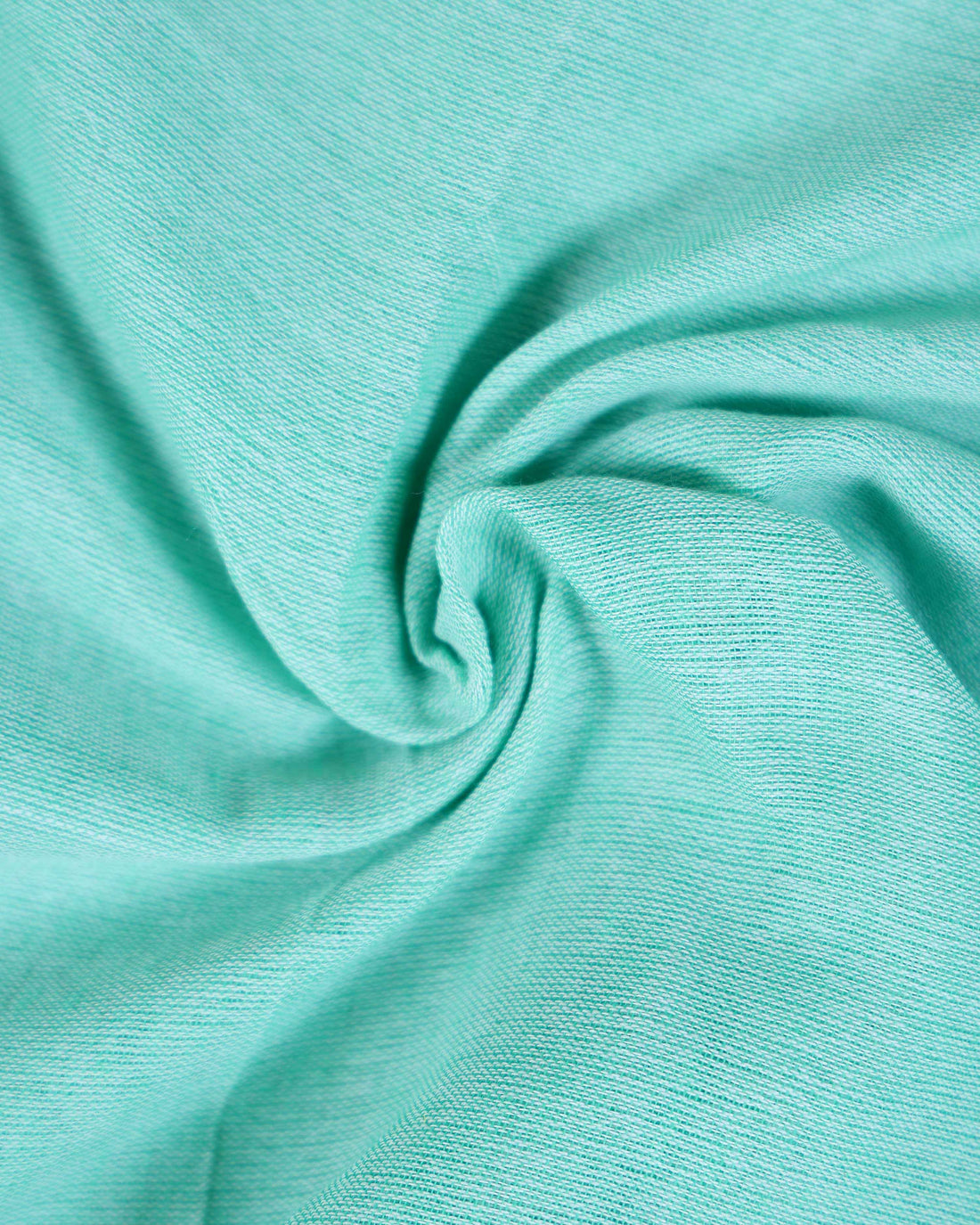 Traditional Khadi Cotton Saree with Contrast Printed Blouse and Tassel Accents - Sky Blue