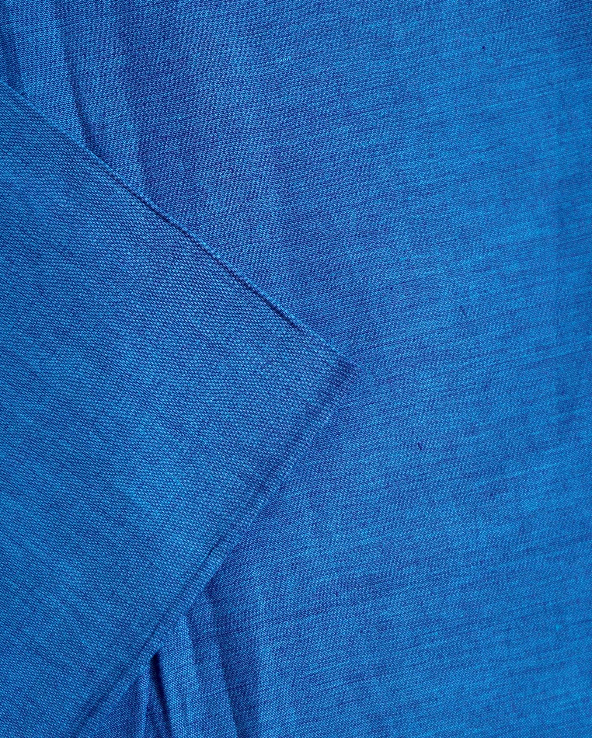 Women's Unstitched Salwar Suit Material with Woven Body Design and Contrast Dupatta - Green