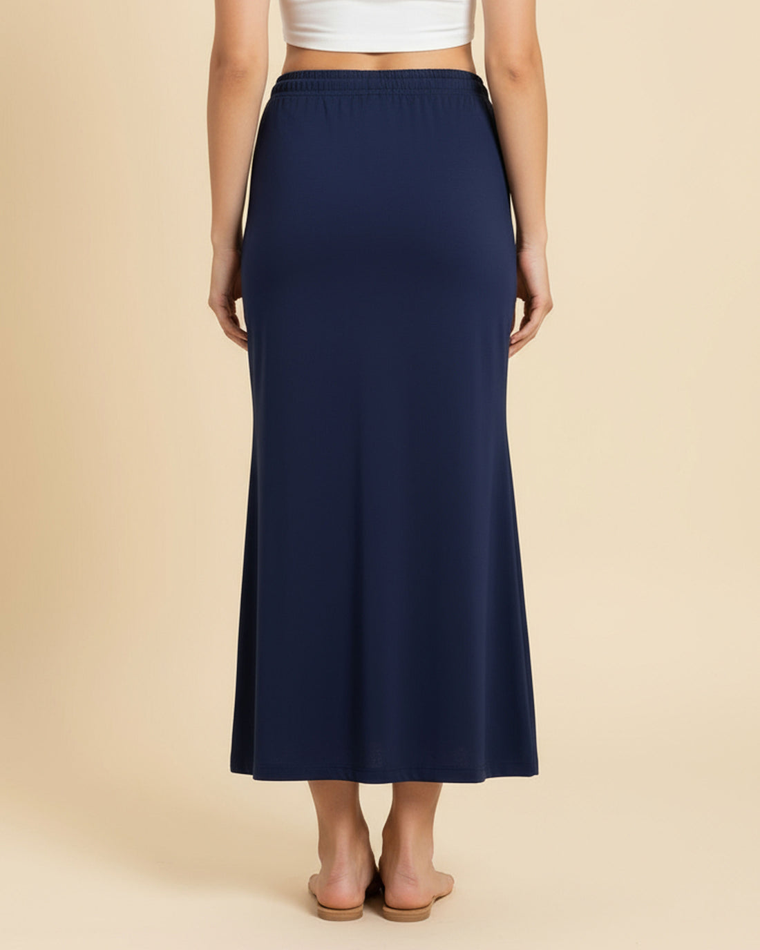 Women's Seamless Body Shaper Innerwear with High-Waist Tummy Control and Slim Fit Design - Blue