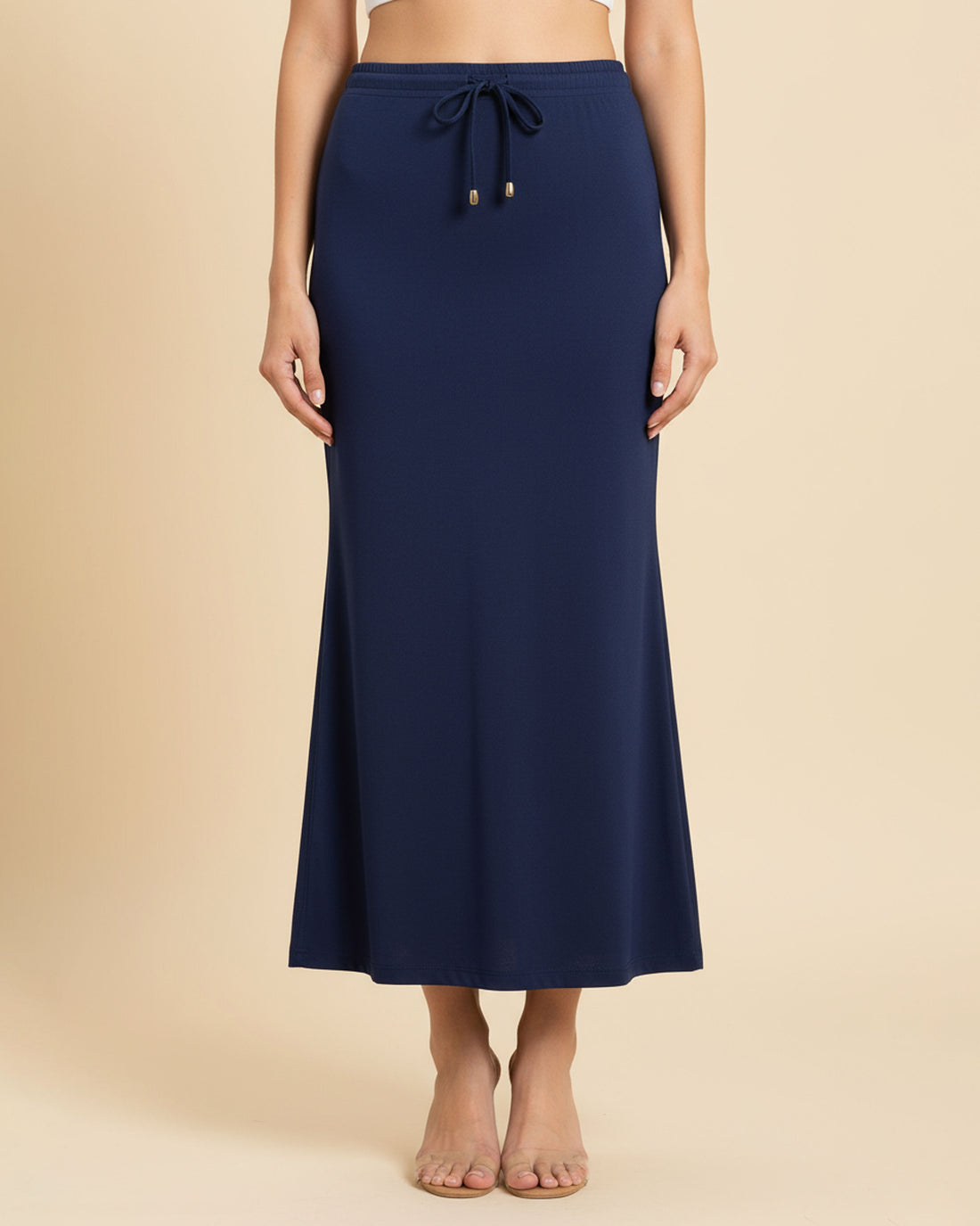 Women's Seamless Body Shaper Innerwear with High-Waist Tummy Control and Slim Fit Design - Blue