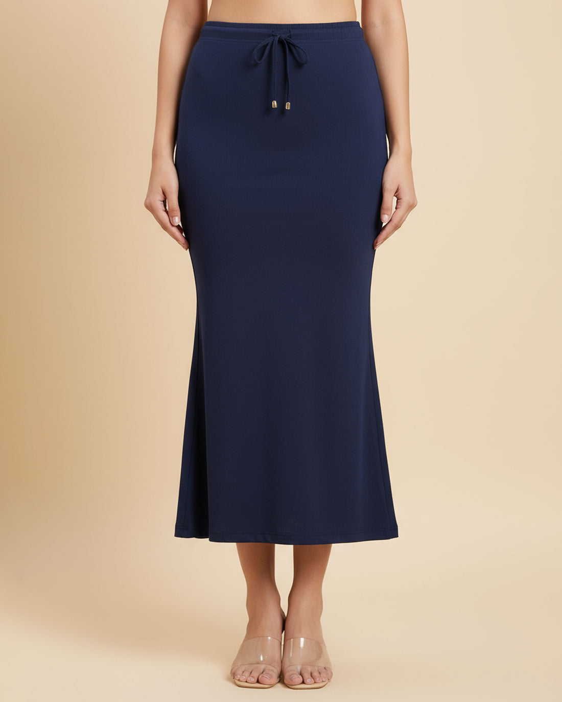 Women's Seamless Body Shaper Innerwear with High-Waist Tummy Control and Slim Fit Design - Navy Blue