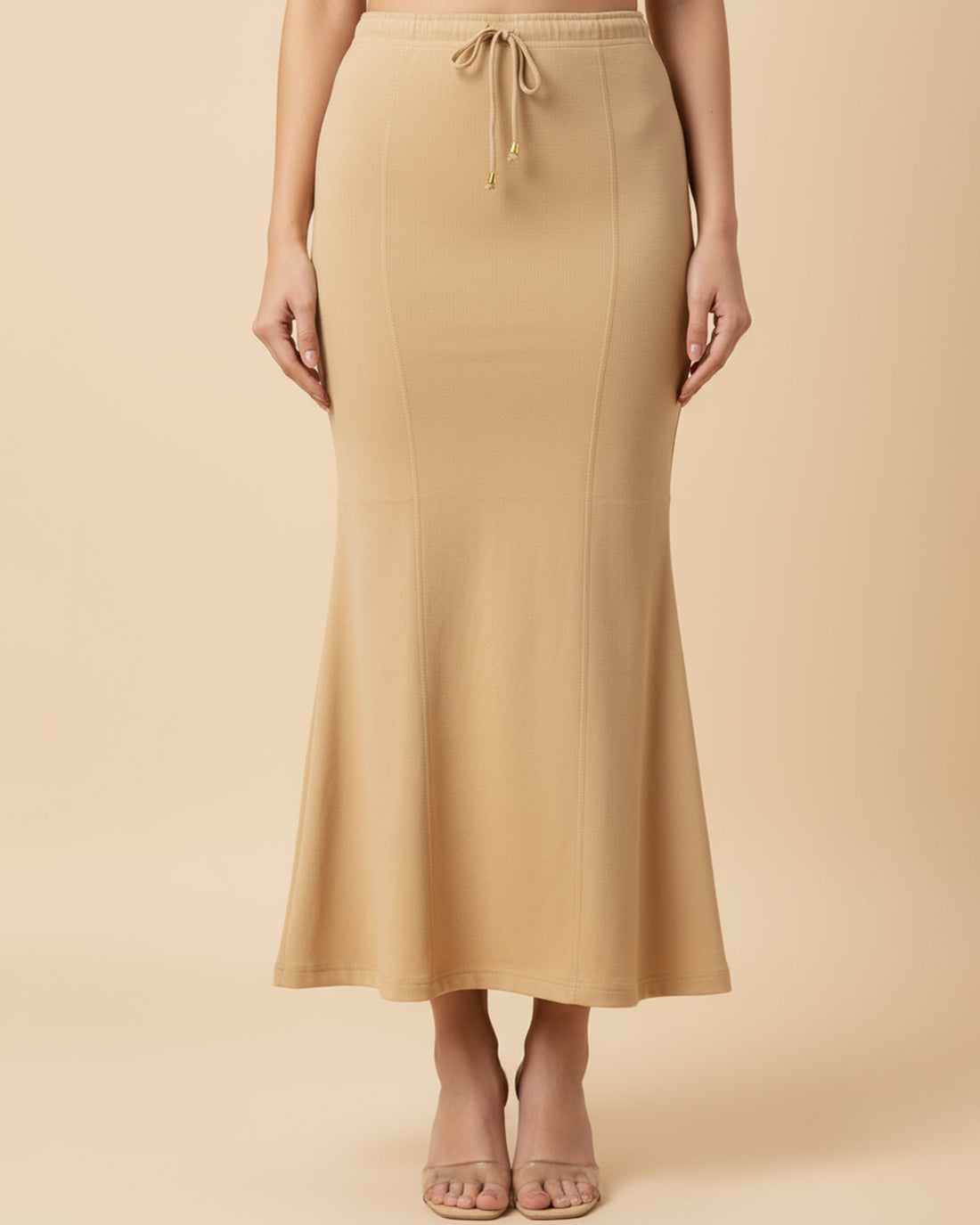 Women's Seamless Body Shaper Innerwear with High-Waist Tummy Control and Slim Fit Design - Sandal