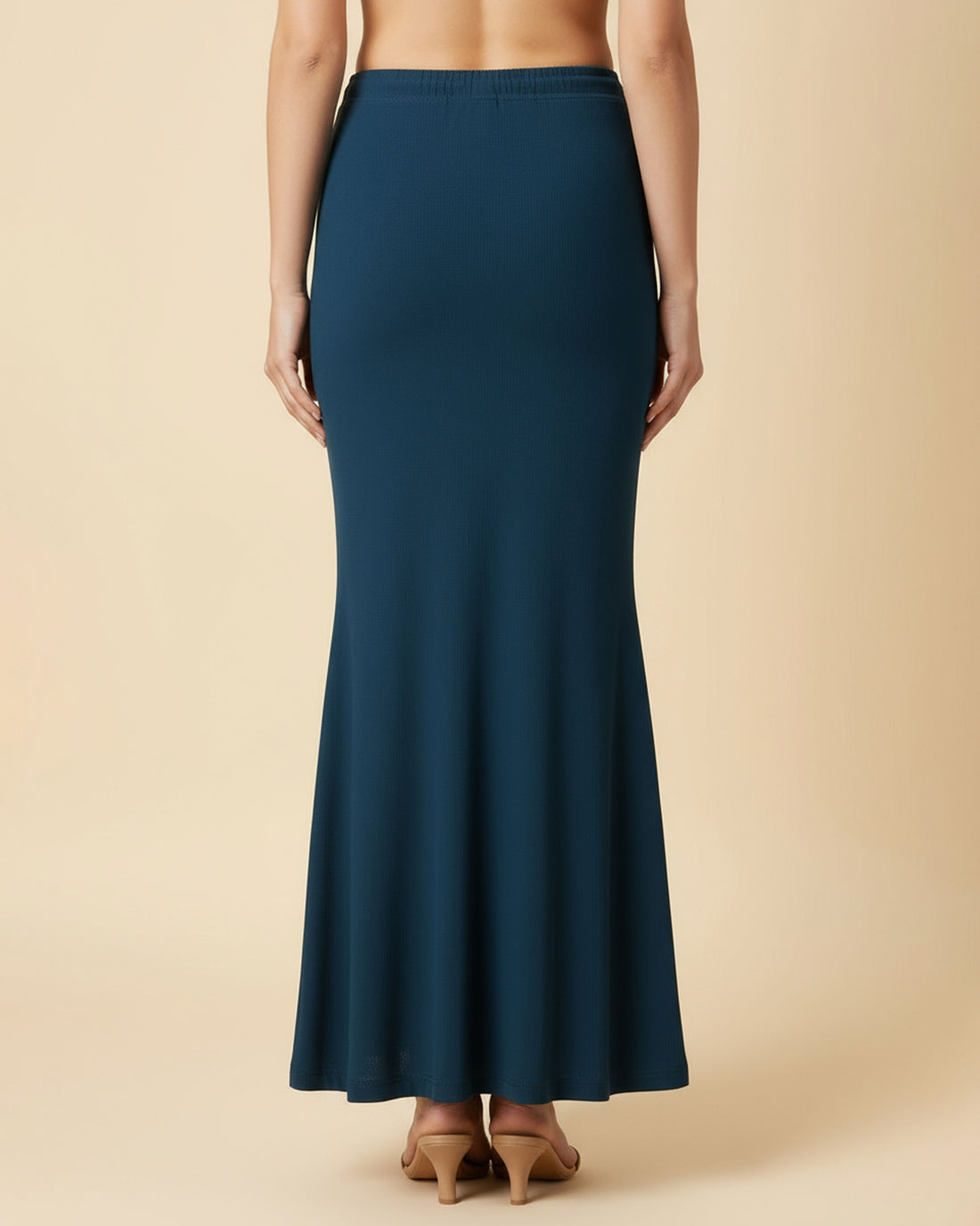 Women's Seamless Body Shaper Innerwear with High-Waist Tummy Control and Slim Fit Design - Teal