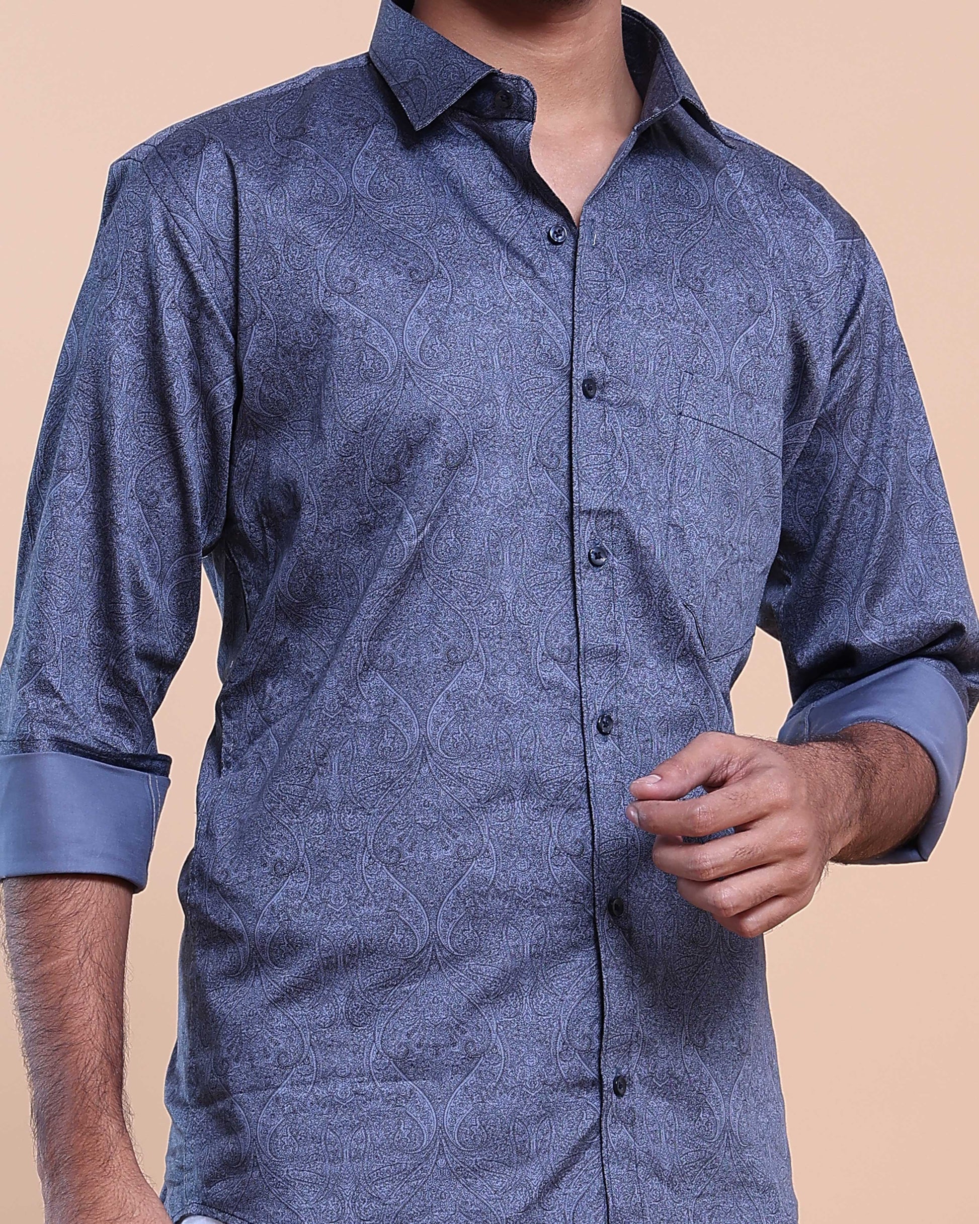 elegant-mens-ethnic-full-sleeve-shirt-dhoti-set-with-zari-border-blue-twlelve