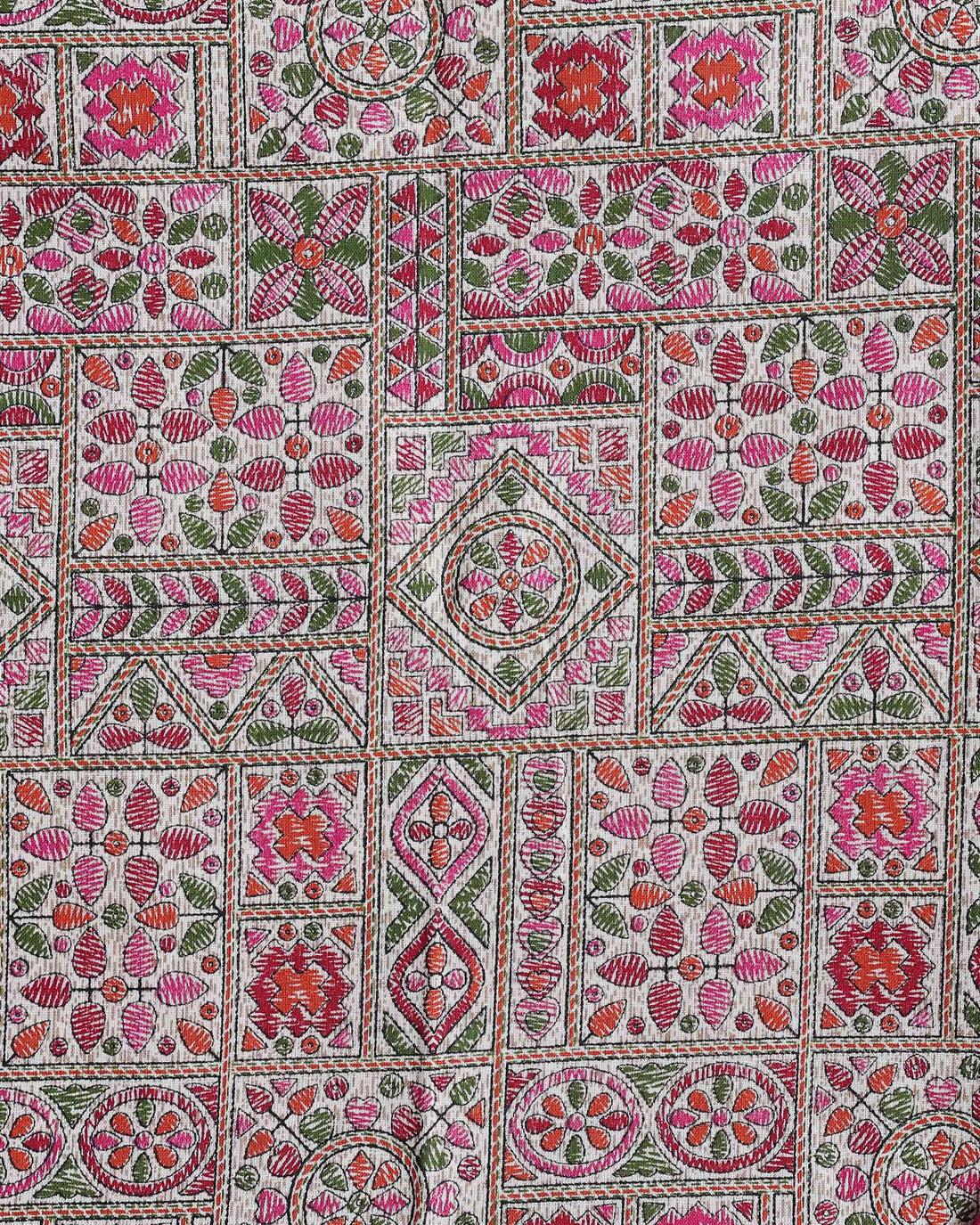 handloom-khadi-cotton-saree-with-contrast-printed-blouse-and-tassel-accents-pink-one