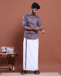 mens-full-sleeve-shirt-and-traditional-dhoti-set-with-designer-border-purple-eleven