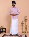 mens-full-sleeve-shirt-and-traditional-dhoti-set-with-woven-border-pink-six
