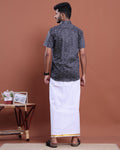 mens-half-sleeve-shirt-and-traditional-dhoti-set-with-designer-border-navy-blue-three