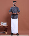 mens-half-sleeve-shirt-and-traditional-dhoti-set-with-designer-border-navy-blue-three