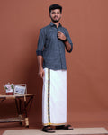 mens-printed-full-sleeve-shirt-and-traditional-dhoti-set-with-designer-border-blue-two