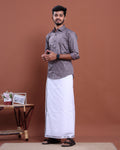 mens-printed-full-sleeve-shirt-and-traditional-dhoti-set-with-designer-border-purple-ten