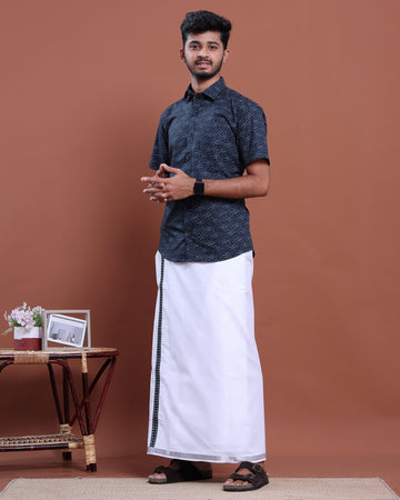 mens-printed-half-sleeve-shirt-and-traditional-dhoti-set-with-designer-border-navy-blue-eight