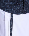mens-printed-half-sleeve-shirt-and-traditional-dhoti-set-with-designer-border-navy-blue-five