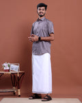 mens-printed-half-sleeve-shirt-and-traditional-dhoti-set-with-designer-border-purple-one
