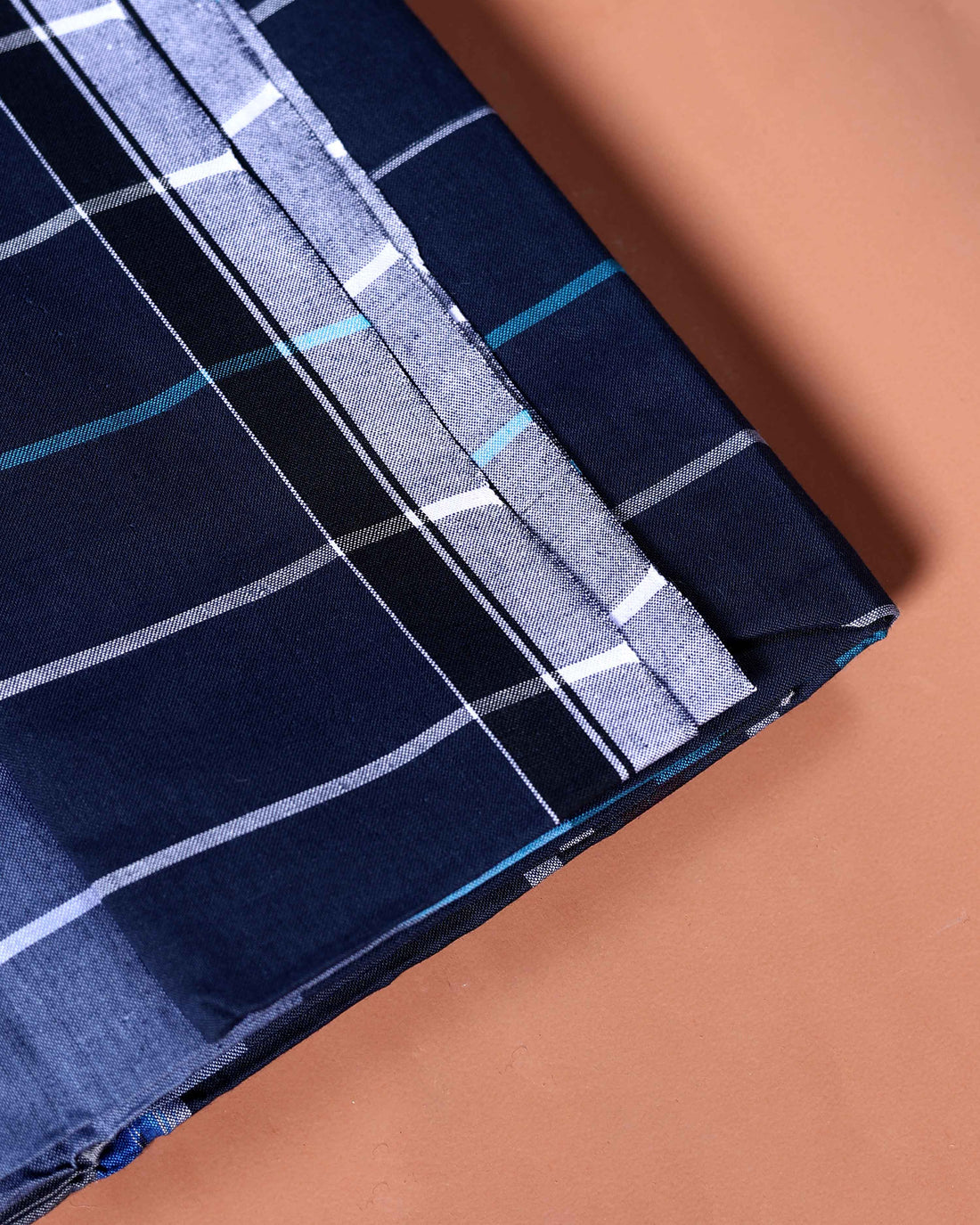 sangu-brand-mens-premium-cotton-striped-lungi-stitched-blue-two