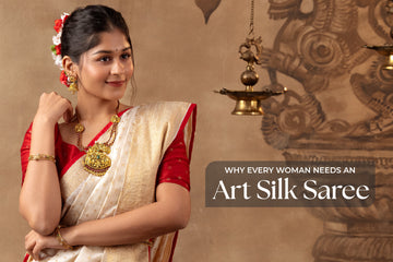 Why Art Silk Sarees Are a Must-Have in Your Wardrobe & Explore Their Collections