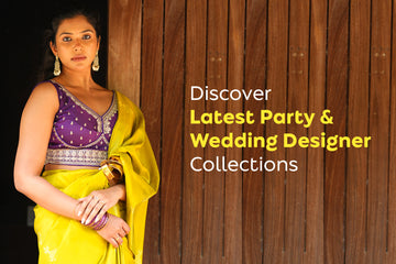 Buy Designer Sarees Online – Discover Latest Party & Wedding Designer Collections