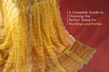 Designer Sarees Online – A Complete Guide to Choosing the Perfect Saree for Weddings and Parties