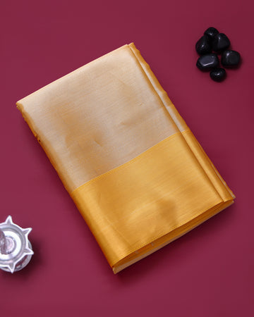 Gold Color Tissue Saree