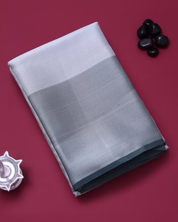 Silver Color Tissue Saree