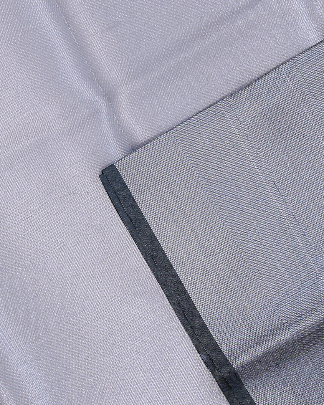 Ethnic Solid Tissue Saree - Silver