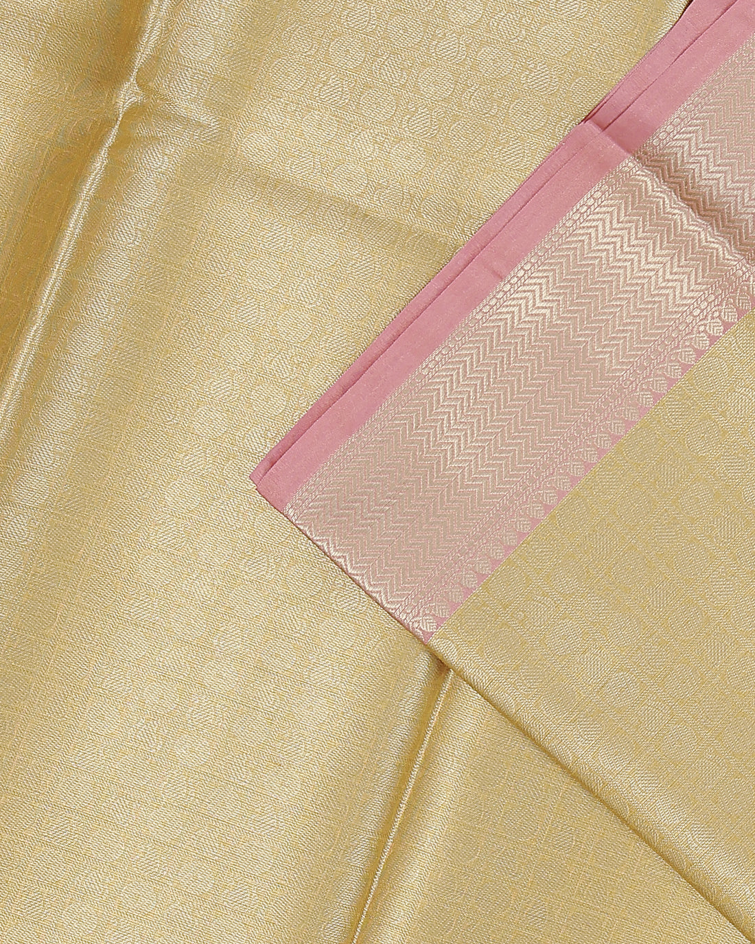 Gold Color Tissue Saree