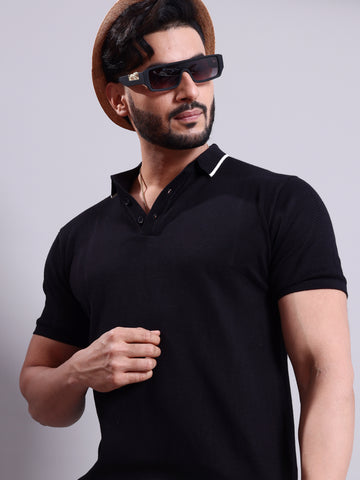 Nativebull Black Colour T-shirt