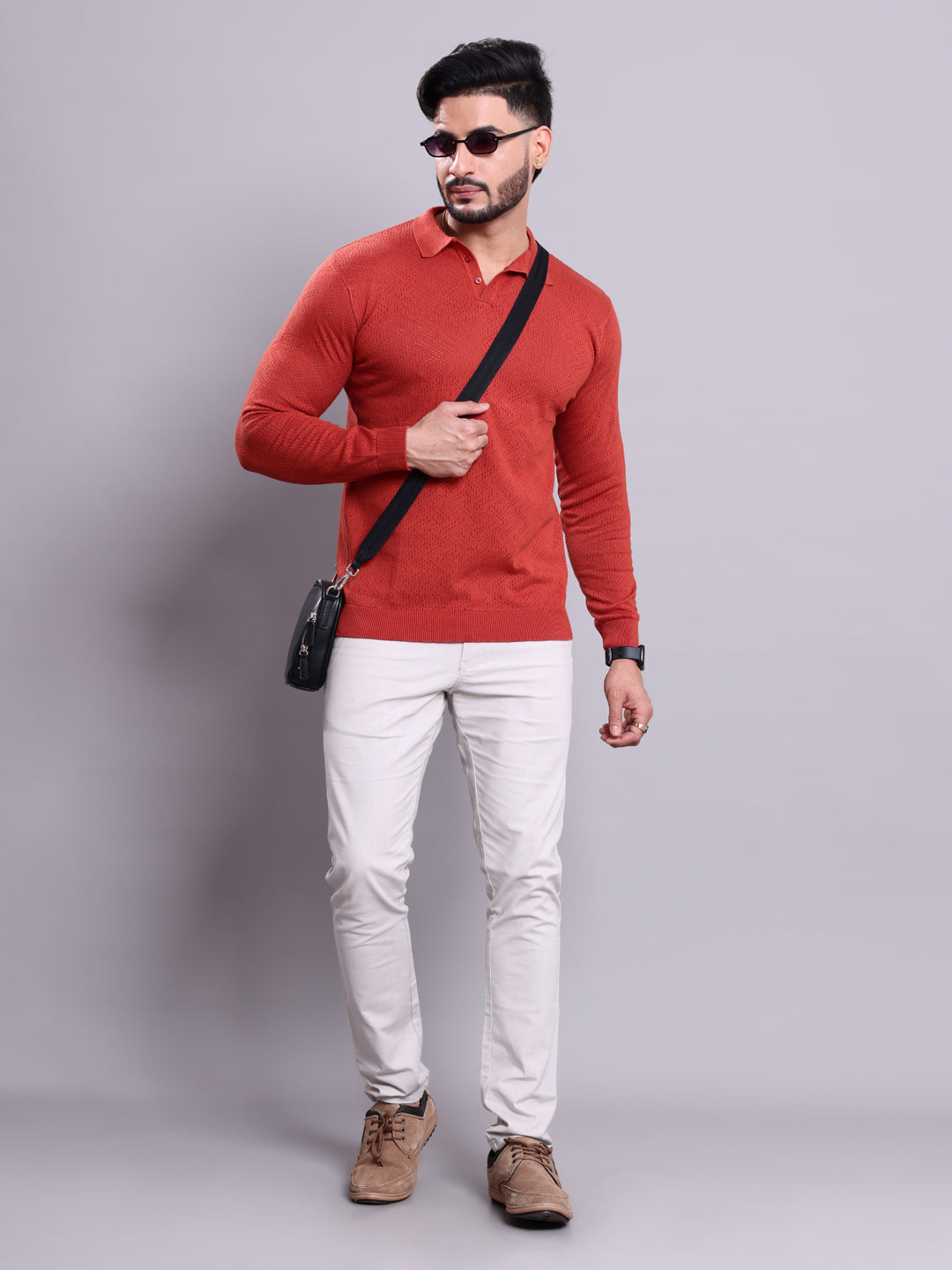 Nativebull Red Colour T-shirt
