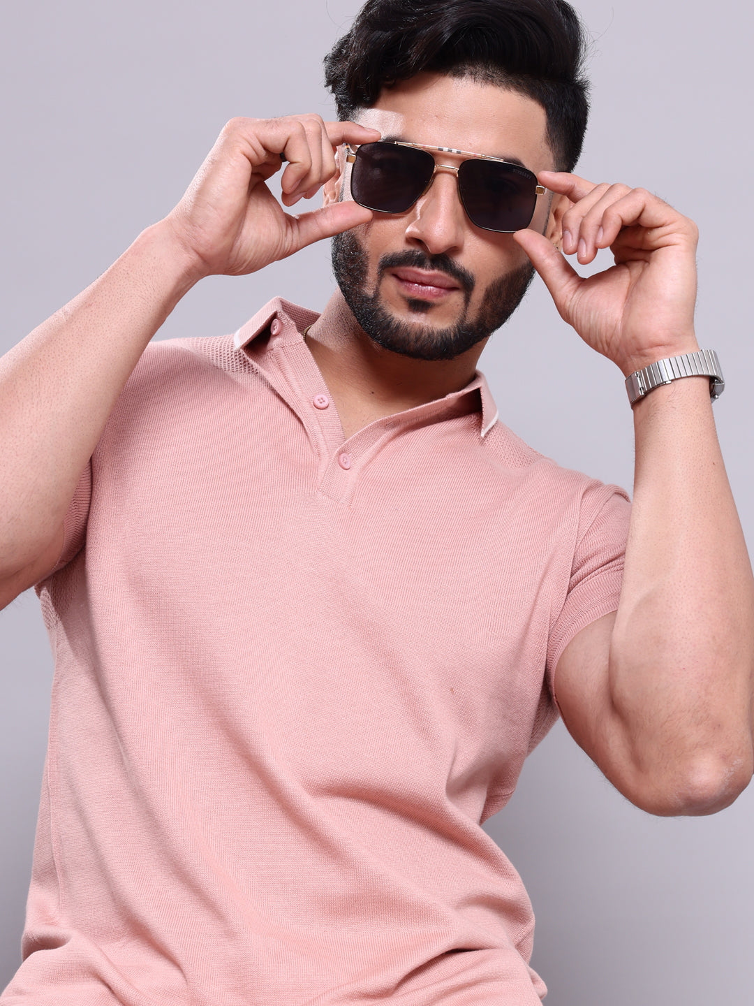Nativebull Pink Colour T-shirt